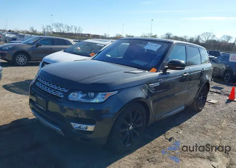 2016 Land Rover Range Rover Sport 3.0L V6 Supercharged Hse из США, поврежденный, VIN SALWR2VF3GA574307